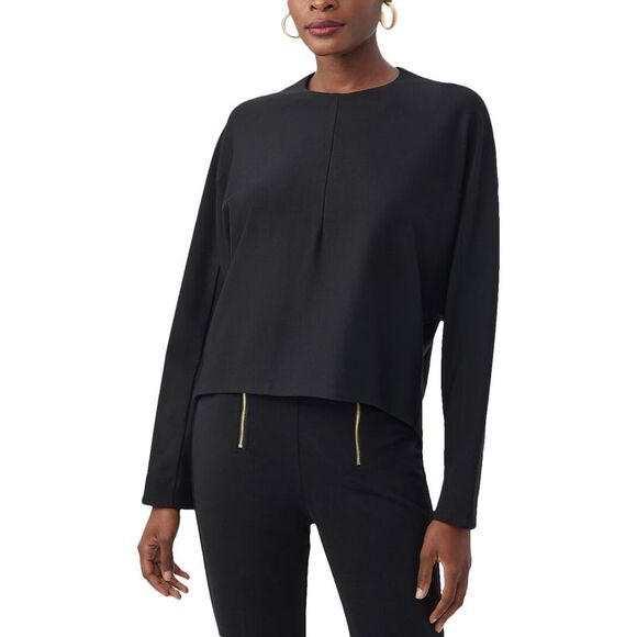 Trina Turk Womens  Marsa Top, Black - Picture 1 of 3